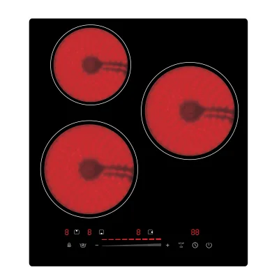 3 Burners Vitroceramic Hob with Good Quality