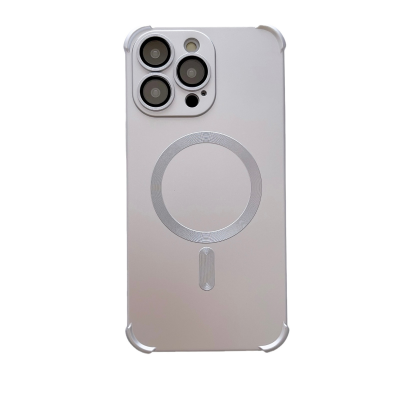 Guangzhou Wholesale Shockproof Mobile Phone Case Metallic Painting Cell Phone Case With Lens Protection Magnet Soft Phone Cases