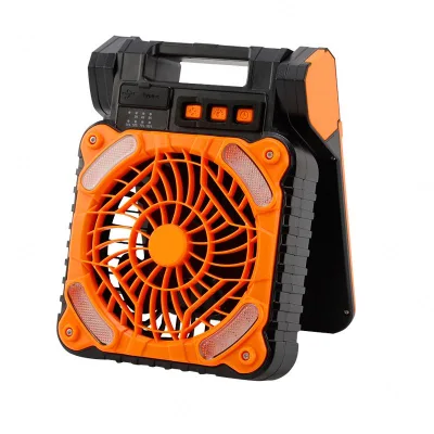 X99 Solar Charging Outdoor Camping Fan the New Solar Charging Fan Has a Long Life and Large Capacity
