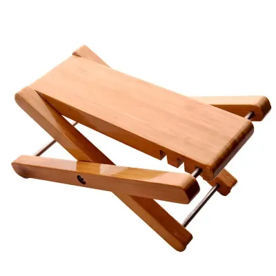 Adjustable Upscale Guitar Foot Rest Non-Slip Footstool Foldable Footrest,Accessory for Classical Acoustic Guitar Part