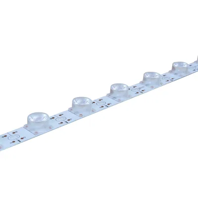 Wholesale SMD 2835 12v 18LEDs Per Meter Sidelight Lens bar Light Led Strip Light bar for Advertising Light Box