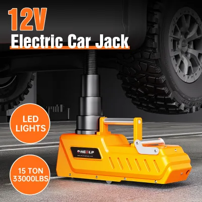 15T Heavy Duty DC12V/24V Electric Hydraulic RV Jack