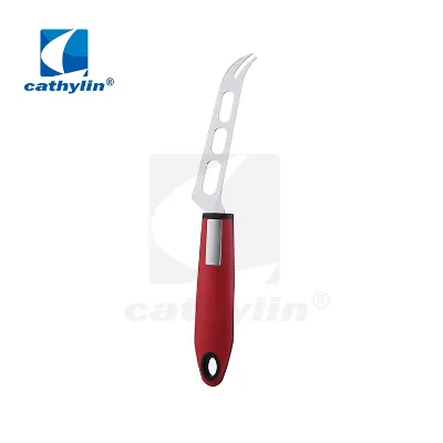 Promotions Eco-Friendly Stainless Steel Kitchen Cheese Knife with Sharp Cutting Head and Plastic Handle