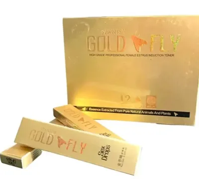 2025 Hot Selling Spanish Sexual Desire Enhancer Chewing Gum Exciting Liquid Orgasm Gel Sex Drops Gold Fly