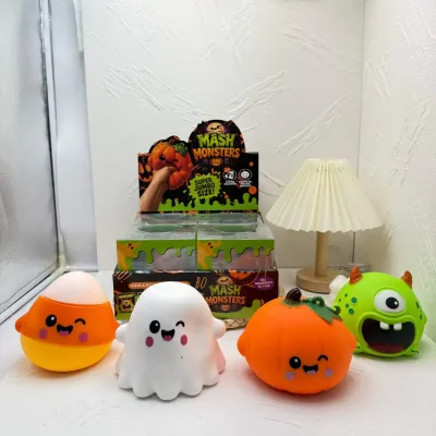 Halloween New Mash Monsters Super Jumbo Size Squishzilla Fidget Toy Giant Stretchable Squeeze Sensory Stress Relief Toy