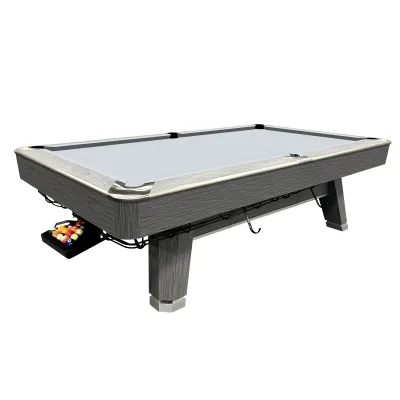 New Design Professional 9Ft Solid Wood Pool Table 25Mm Slabstone With High Quality K55 Cushion