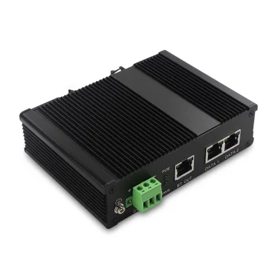 Price Drop Gigabit POE High Power Poe Injector Yes Poe Extender 3 Port 24v