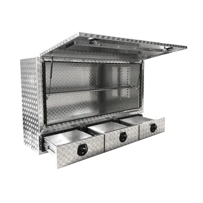 Contact Us Customized Size Wholesale Low Moq Durable Tow Truck Aluminium Tool Box Ute