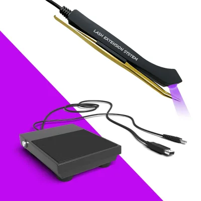 Professional UV LED Remote Control Lash Curing Lamp CE Certificate Tweezers Grafting Eyelash Lamps