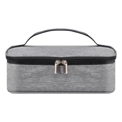 Large-capacity Oxford Cloth Work Commute Lunch Bag Aluminum Foil Lining Insulated Folding Totemodern Lunch Bag