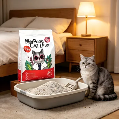 Premium Low Tracking Easy Scoop Fresh Scent Safe for Young Cats Sealed Bag Crushed Broken Bentonite Cat Litter