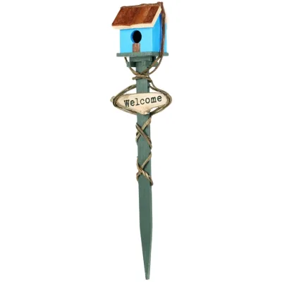 Oem and Odm Outdoor Unfinished Light Paulownia Natural Color Wood Bird House Nest