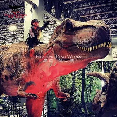 High Quality Lifelike Animated Trex Dinosaur Model for Sale