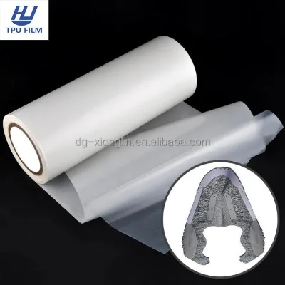 TPU Hot Melt Film for Shoes Upper Logo Materials Toe and Heel Hot Shoe Material PU Seamless Film Environmental Friendly