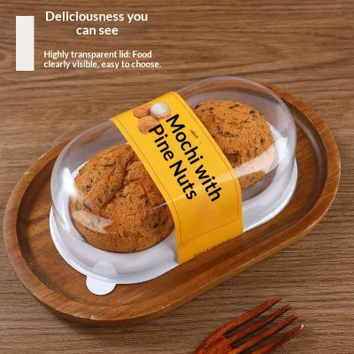 Transparent Food Grade Packing Box for Cake Meat Floss Egg Yolk-Ultra-High Quality Wholesale
