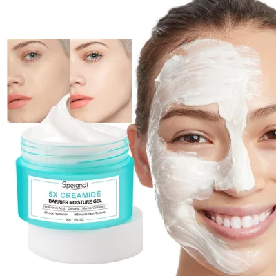 Skin Care Manufacturer Face Ceramide Moisturizing Cream No Greasy Long Lasting Smooth Quick Absorb Face Cream for Dry Skin