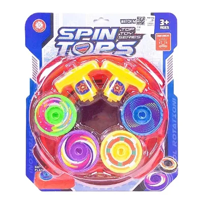 Jinming Kids Super Flyer Saucer Spinning Top Gyro Toys Wholesale Educational Toys for Children