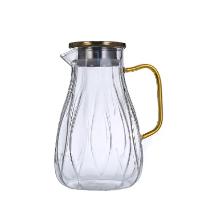Hot selling Glass Cold Kettle Heat Resistant Coffee Cup with Handle Milk Cup Creative Home Drinking Pot