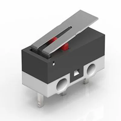KW7-01-51 3A 250V T85 3 Pin Black and White Base Mini Micro Switch With Handle