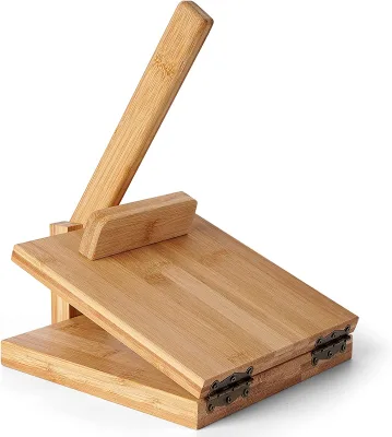 Wooden Tortilla Press, Dumpling Wrapper Press, Tortilla Press
