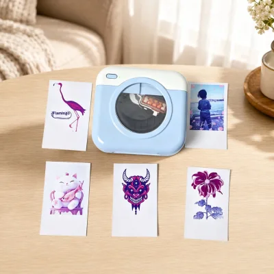 Color Inkjet Pocket Printer 600DPI True Color A4 Paper for Interface for Overseas Agents
