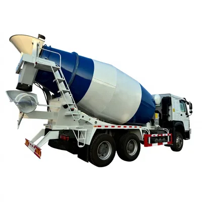 Factory Manufacturer Sinotruk HOWO 6x4 Hot Sale Concrete Mixer Truck 10-18m Low Price Steel Construction Site Concrete Transport