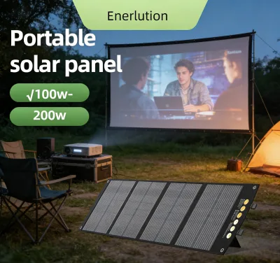 Monocrystalline Polycrystalline Silicon Solar Panels 120W High Efficiency Thin Foldable Solar Charger OEM Brand for Outdoor RV