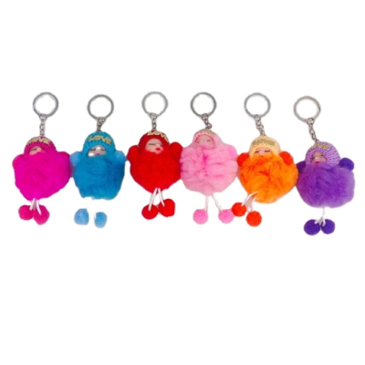 Promotion Toy Fashion Mini Doll Cute Sleep Baby With Key Chain Pvc Girl Baby Doll