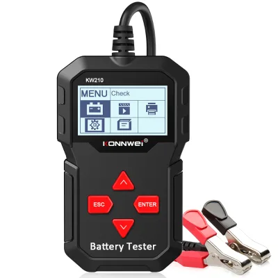 Handy 12V Digital Automobile Battery Tester for Flooded AGM GEL EFB VRLA Batteries