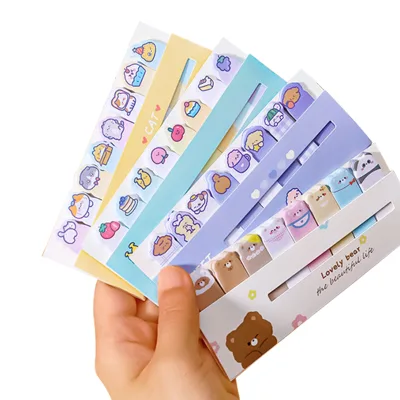 Page Markers Pet Notepad Mini Sticky Notes Colored PET Page Flags