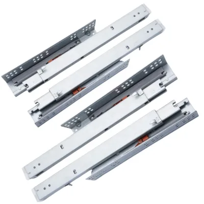 Concealed Undermount Slide With Soft Close Function Smooth Gliding Motion With Drawer Slide