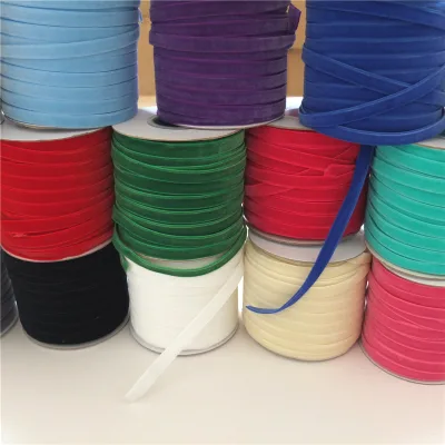32 Colors Velvet Ribbon 3/8" Soft Nylon Velvet Ribbons Sewing Accessories Garment Decorating Bow Crafts Festival Ribbons