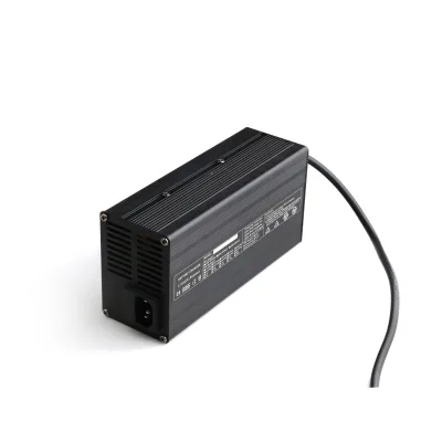 500W LiFePO4 Battery Charger 43.8V 10A for 36V LiFePO4 Battery Trickle Charger for Lithium Iron Phosphate Battery Maintainer