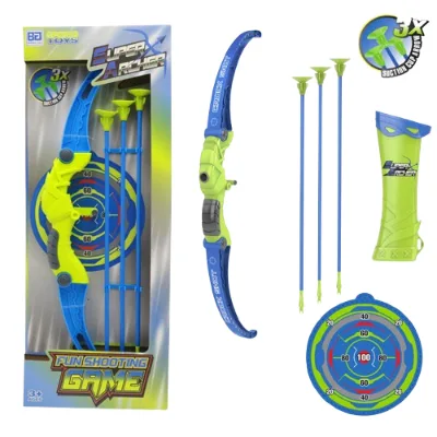 2024 Hot Selling Children's Indoor Outdoor Bow and Arrow Archery Toy Set for Kids Sports Bows and Arrows Boys Toys