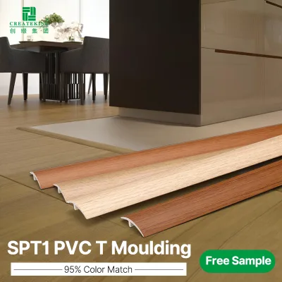 Step-Down Transition Strip for SPC Flooring-Water Resistant & Durable for Hotel & Bathroom Use