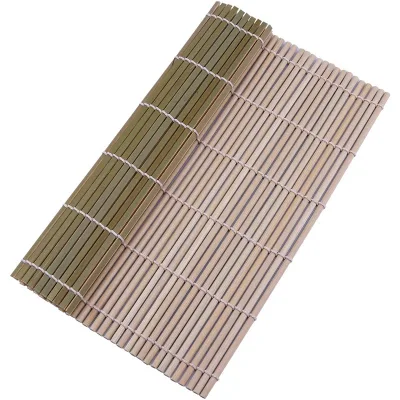 Sushi Making Kit 2 Bamboo Sushi Mats 1 Professional Sushi Bazooka Rice Roller 2 Pairs Eco-friendly Bamboo Chopsticks