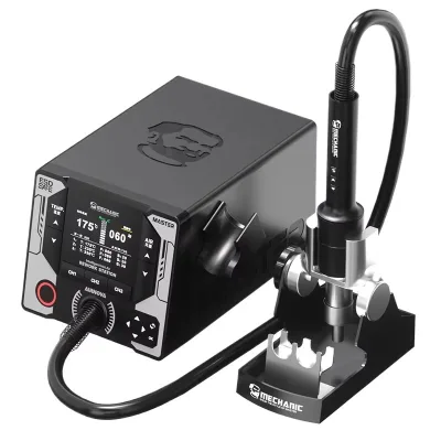 MECHANIC AIRNOVA 1200W HighPower Smart Hot Air Gun Rework Station Horn Nozzle for Phone BGA IC PCB Soldering Shaping Repair Tool