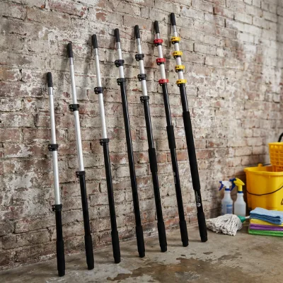 OEM ODM Custom Length Aluminum Alloy Telescopic Extension Pole China Zhejiang Factory Direct 1mm Wall Thickness Durable