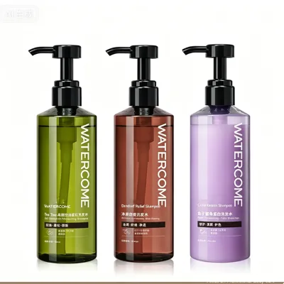 Customized OEM Tea Tree Amino Acid Shampoo, Oil-Control Volumizing Caviar Keratin Smoothing Shampoo