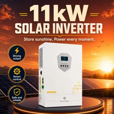 High Capacity Photovoltaic Inverter 11kW Smart WiFi QD Affordable Reliable Power Output