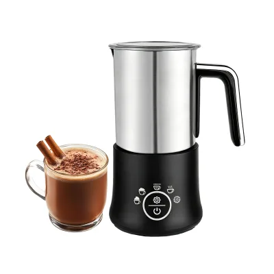 AIHOME Household Separated Milk Frother Machine Chocolate Powder Mixing Machine 500W Coffee Milk Foamer with Removable Jar