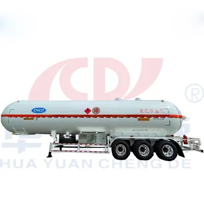China Made 60.72m3 Lpg Tank Truck Liquified Petroleum Gas Road Tanker