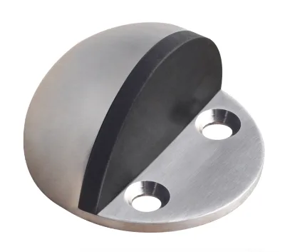 Furniture Door Accessories Stainless Steel Half Round Door Stopper