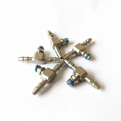 Diesel Fuel Injector Return Pipe Overflow Metal Connector