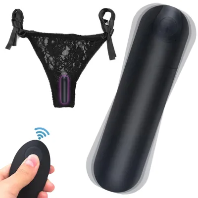 High Quality Silicone Wireless Remote Wearable Panties Vibrator Clitoral Stimulation for Women Sex Toys