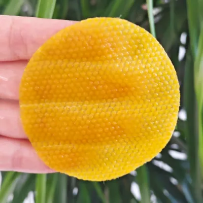 Hot Selling Mianpu Deep Cleaning Yellow Cotton Pads Toner Pads 1 Layer 90gsm Raw Materials