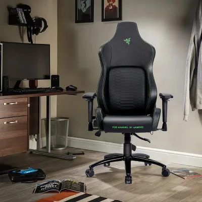 Razer Wholesale Custom High Back Ergonomic Gaming Chairs Molded Foam Office Esports Seat with Leather Best Budget Custom Logo