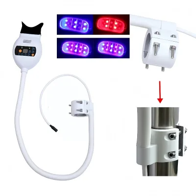 Dental Teeth Whitening LED Three Color Accelerator Cold Light Table Bleaching Lamp Dentistry Equipment Tool CE Certified Class I
