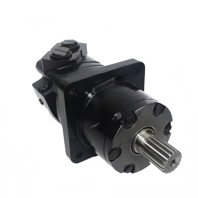 Parker Hydraulic Gerotor Motor BMK6 500ml Cast Iron 500 psi 3000 RPM Wheel Mount 17T Spline Shaft for Construction Machinery