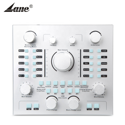 Lane Mini USB Sound Card 4 Channel USB Audio Sound Card